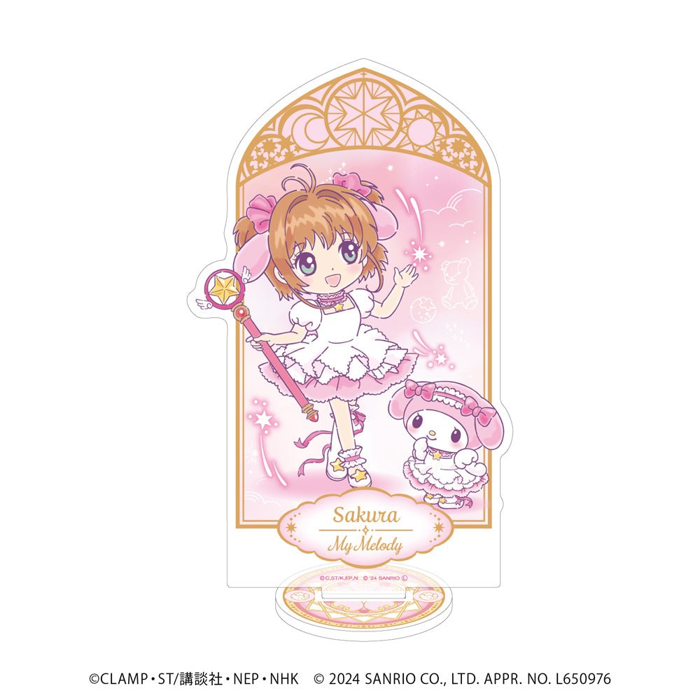 [MY MELODY X SAKURA] "Cardcaptor Sakura x Sanrio" Acrylic Stand - Rosey’s Kawaii Shop