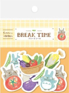 "My Neighbor Totoro: Break Time" Sticker Flakes - Rosey’s Kawaii Shop