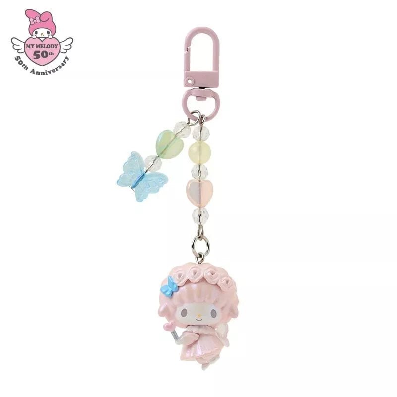 [MY SWEET PIANO] LIMITED "My Melody 50th Anniversary" Keychain - Rosey’s Kawaii Shop