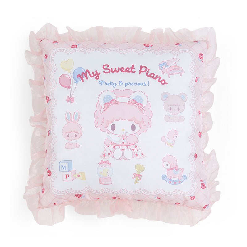 "My Sweet Piano My Little Treasure" Cushion - Rosey’s Kawaii Shop