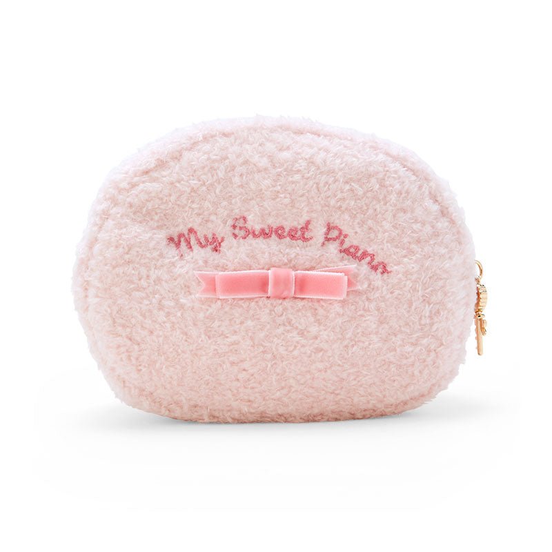 "My Sweet Piano My Little Treasure" Face - Shape Pouch - Rosey’s Kawaii Shop