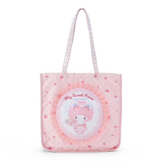 "My Sweet Piano My Little Treasure" Tote Bag - Rosey’s Kawaii Shop