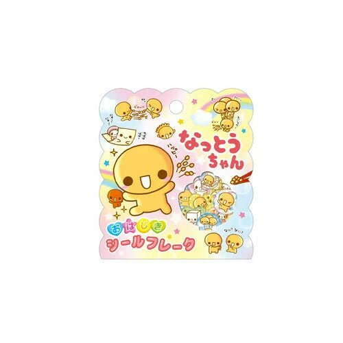 "Nattochan" Sticker Flakes - Rosey’s Kawaii Shop