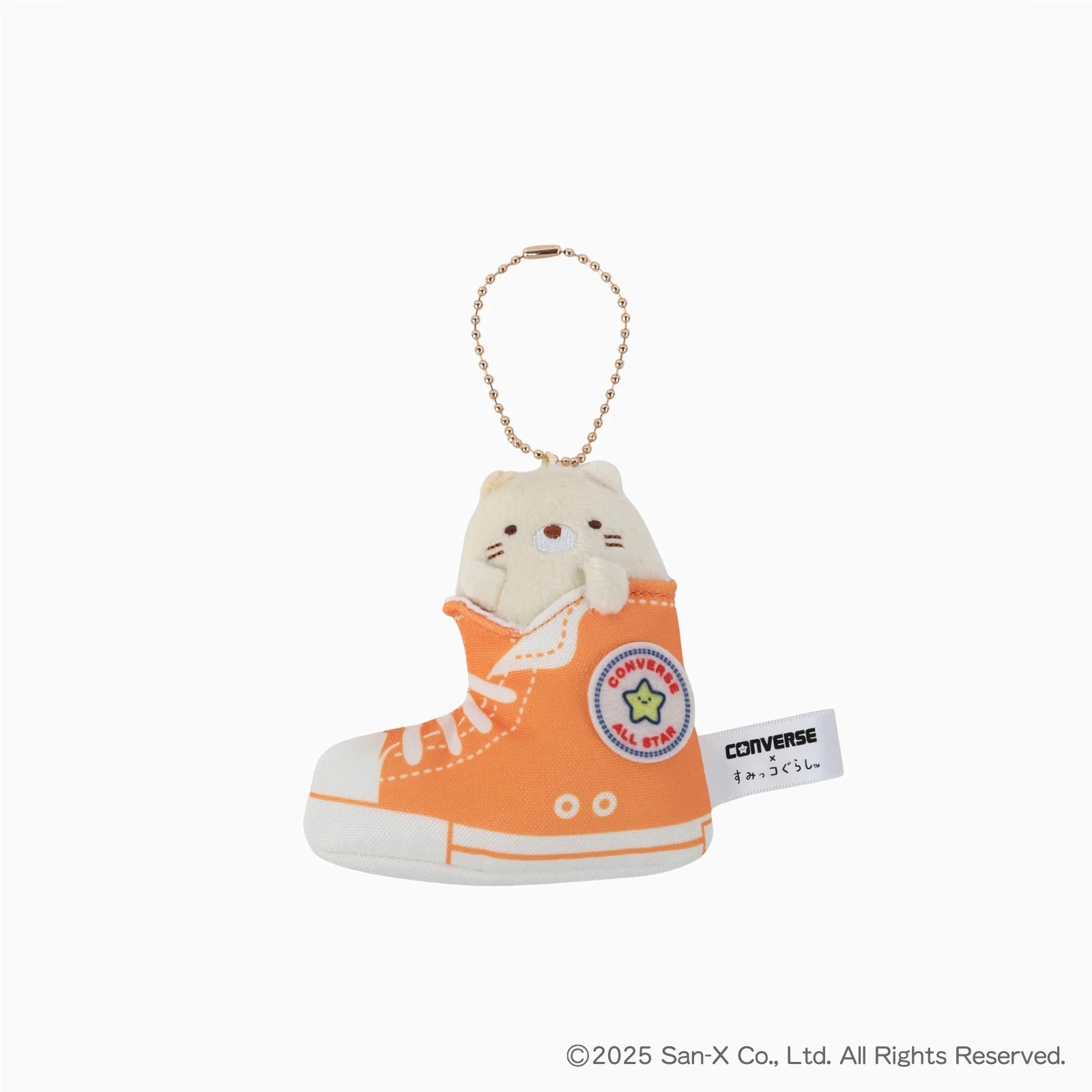 [NEKO] "CONVERSE x Sumikko Gurashi" Plush Keychain - Rosey’s Kawaii Shop