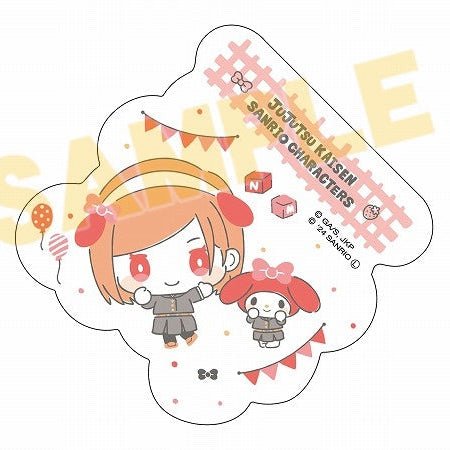 [NOBARA x MY MELODY] "Jujutsu Kaisen x Sanrio" Sticker - Rosey’s Kawaii Shop