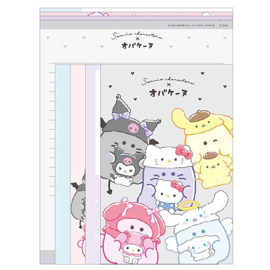 "Obakenu x Sanrio" Letter Set - Rosey’s Kawaii Shop