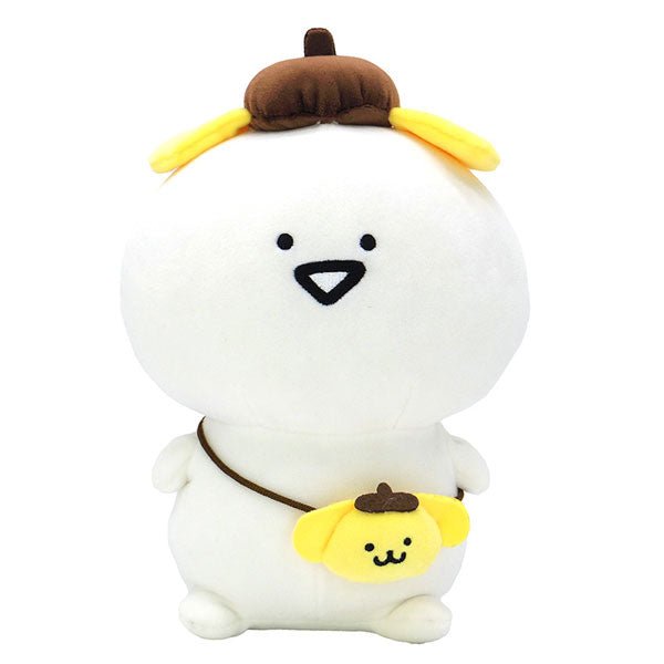 [OBUNGOU] LIMITED "Obungou to Issho x Pompompurin" SMALL Plush - Rosey’s Kawaii Shop