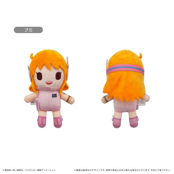 "One Piece Petit Fuwa" Plush Keychain - Rosey’s Kawaii Shop