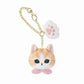 [ORANGE] "Mofusand Face Bag Charm" Plush Keychain - Rosey’s Kawaii Shop