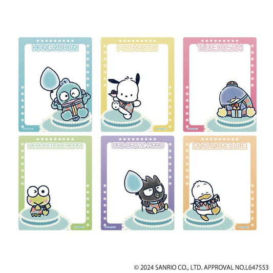 [Party! Hapidanbui] GRAFFART "Sanrio" Acrylic Card Blind Bag - Rosey’s Kawaii Shop