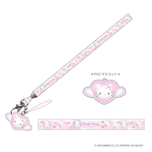[PINK] "90's Hello Kitty Summer Collection 2024" Lanyard - Rosey’s Kawaii Shop