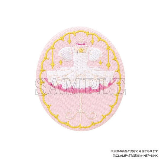 [PINK] "Cardcaptor Sakura" Embroidered Badge - Rosey’s Kawaii Shop