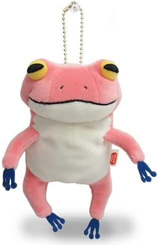 [PINK FROG] "Fuwatoro Animal" Plush Keychain - Rosey’s Kawaii Shop