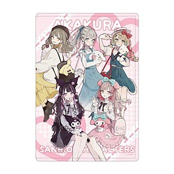 [PINK - GROUP] "Akakura x Sanrio" Clear Chara Case - Rosey’s Kawaii Shop