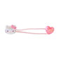 [PINK / HELLO KITTY] "Sanrio Mascot" Hair Tie - Rosey’s Kawaii Shop