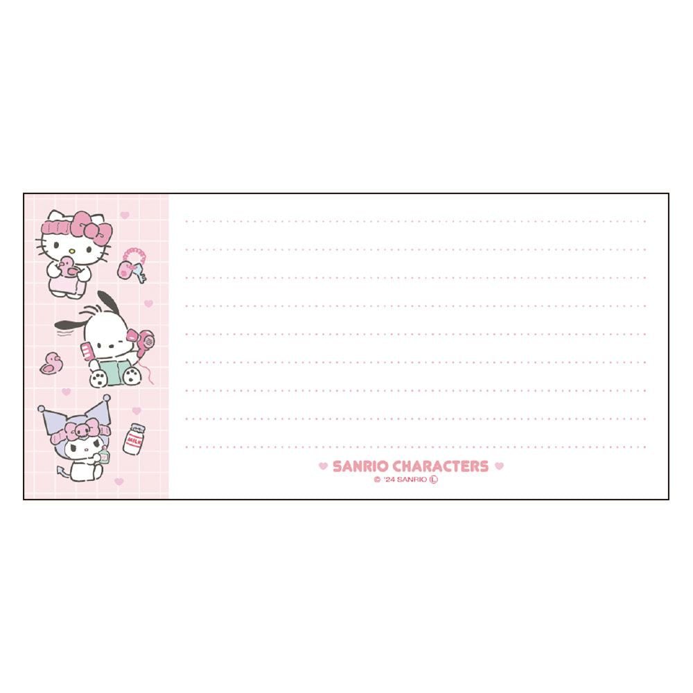 [PINK] "Sanrio Ticket" Memo Pad - Rosey’s Kawaii Shop