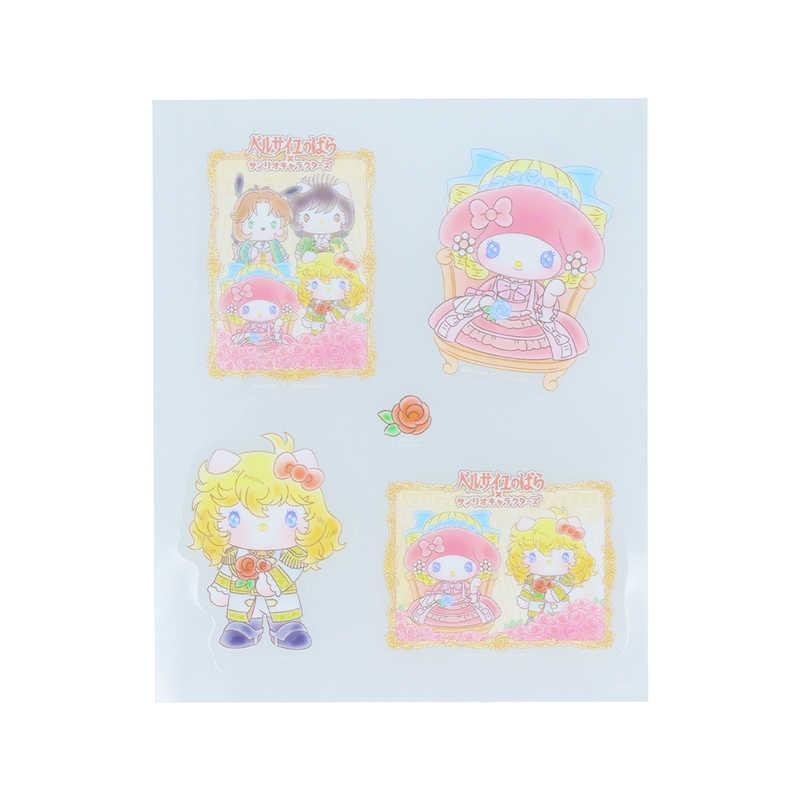 [PINK] "The Rose of Versailles x Sanrio" Big Sticker Sheet - Rosey’s Kawaii Shop