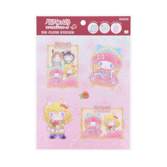 [PINK] "The Rose of Versailles x Sanrio" Big Sticker Sheet - Rosey’s Kawaii Shop