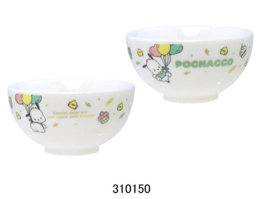 "Pochacco 35th Anniversary" Rice Bowl - Rosey’s Kawaii Shop