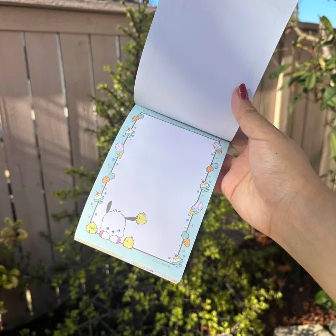 [POCHACCO] 'Sanrio" A6 Memo Pad - Rosey’s Kawaii Shop