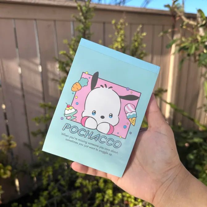 [POCHACCO] 'Sanrio" A6 Memo Pad - Rosey’s Kawaii Shop