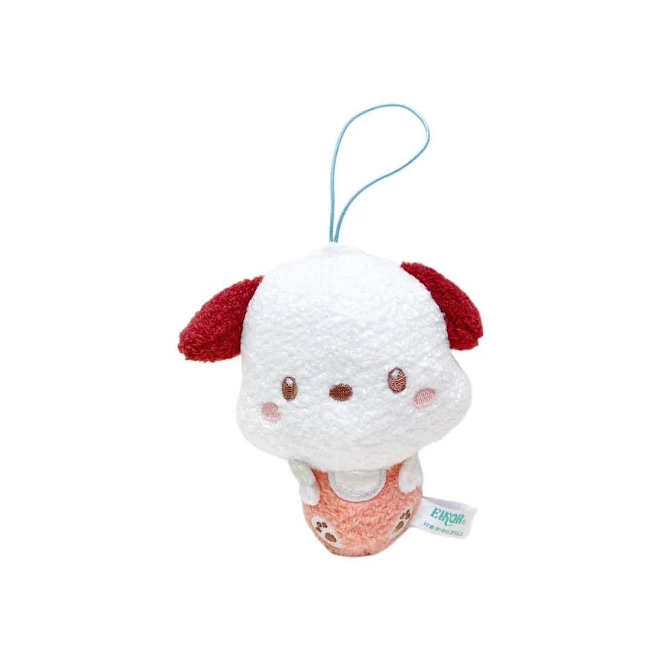 [POCHACCO] "Sanrio Poko Poko Mushroom" Plush Keychain - Rosey’s Kawaii Shop