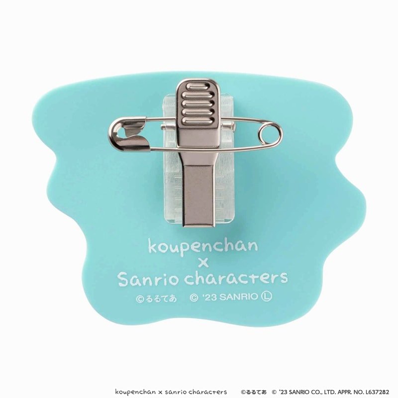 [POCHACCO] "Sanrio x Koupenchan" Acrylic Clip - Rosey’s Kawaii Shop