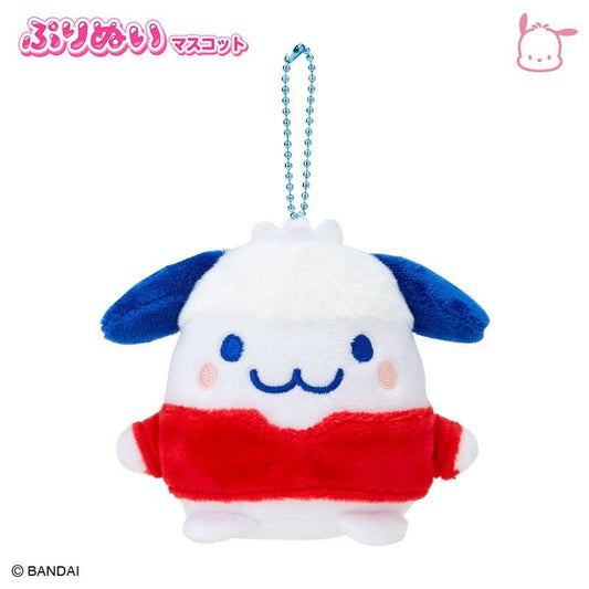 [Pochacco x Mimitchi] "Tamagotchi x Sanrio" Plush Keychain - Rosey’s Kawaii Shop