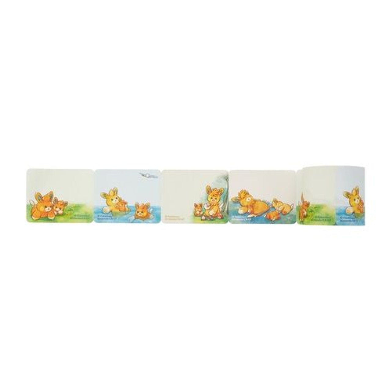 Pokemon "Pawmi's Group" Sticky Notes Roll - Rosey’s Kawaii Shop