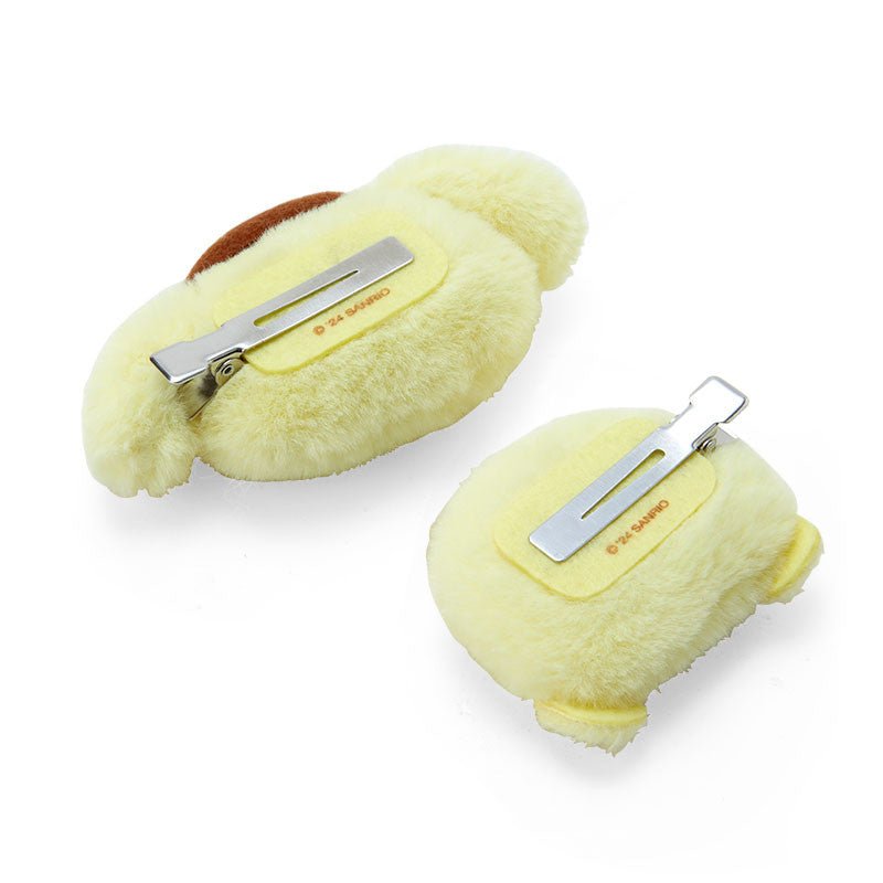 "Pompompurin Oshiri Puripuri" Hair Clip Set - Rosey’s Kawaii Shop