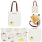 "Pompompurin Oshiri Puripuri" Tote Bag - Rosey’s Kawaii Shop