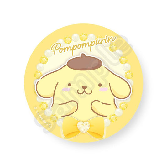 [POMPOMPURIN] "Sanrio Bijou Deco" Badge - Rosey’s Kawaii Shop