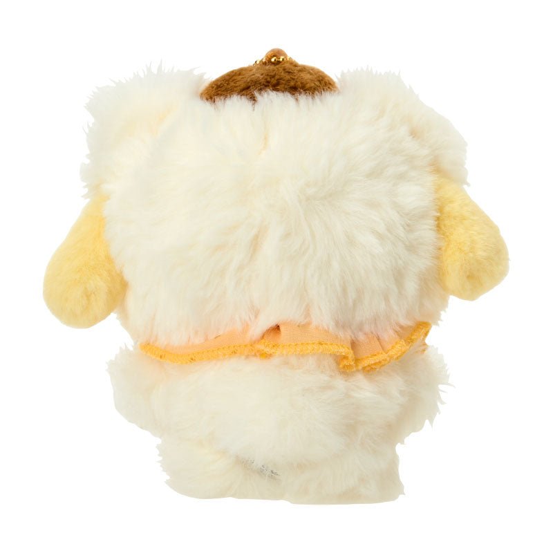 [POMPOMPURIN] "Sanrio Fluffy Doll" Plush Keychain - Rosey’s Kawaii Shop