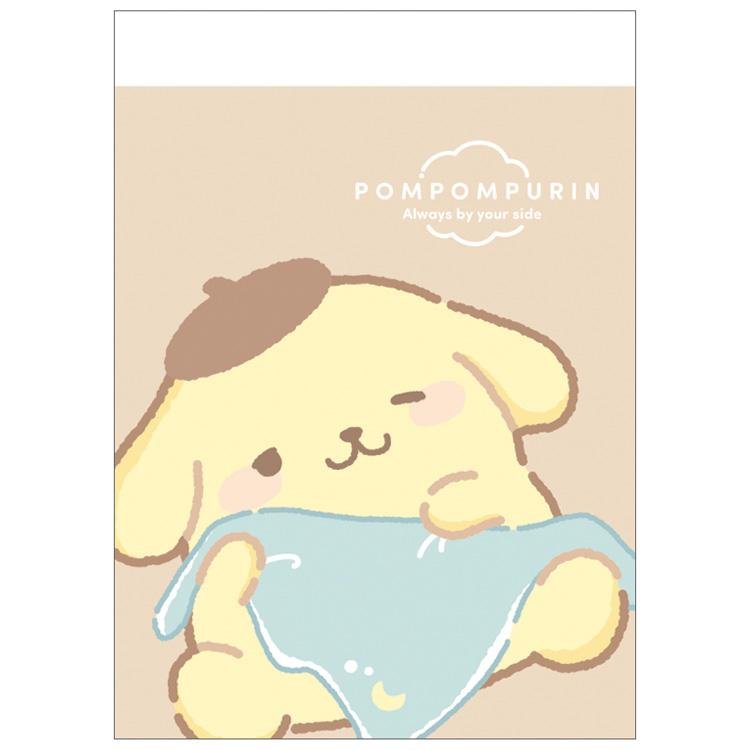 [POMPOMPURIN] "Sanrio Munyatto" Small Memo Pad - Rosey’s Kawaii Shop