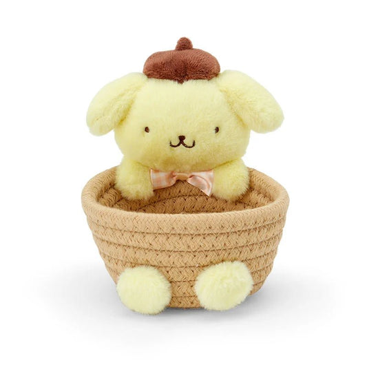 [POMPOMPURIN] "Sanrio Rope Basket" SMALL - Rosey’s Kawaii Shop