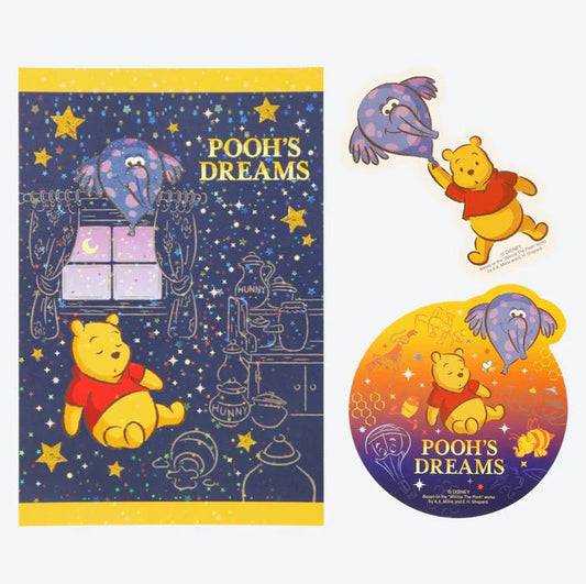 "Pooh's Dreams: Tokyo Disney Resort" Postcard Set - Rosey’s Kawaii Shop