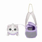 [PURPLE BAG] "Mofusand Cat in a Bag" Plush Keychain - Rosey’s Kawaii Shop