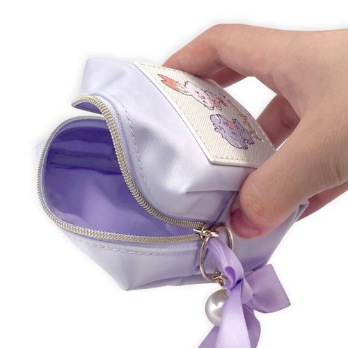 [Purple / Espurr & Scorbunny] "PokePeace Sweets Shop" Box Pouch Keychain - Rosey’s Kawaii Shop