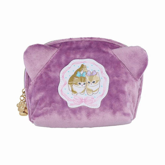 [PURPLE] "Mofusand Car Ear" Pouch - Rosey’s Kawaii Shop