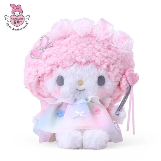 [RAINBOW MY SWEET PIANO] LIMITED "My Melody 50th Anniversary" Plush - Rosey’s Kawaii Shop