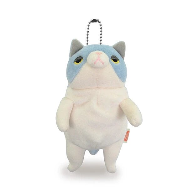 [RAMUNE BLUE CAT] "Fuwatoro Animal" Plush Keychain - Rosey’s Kawaii Shop