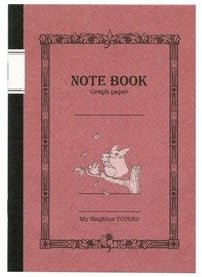 [RED] "My Neighbor Totoro" B6 Grid Notebook - Rosey’s Kawaii Shop