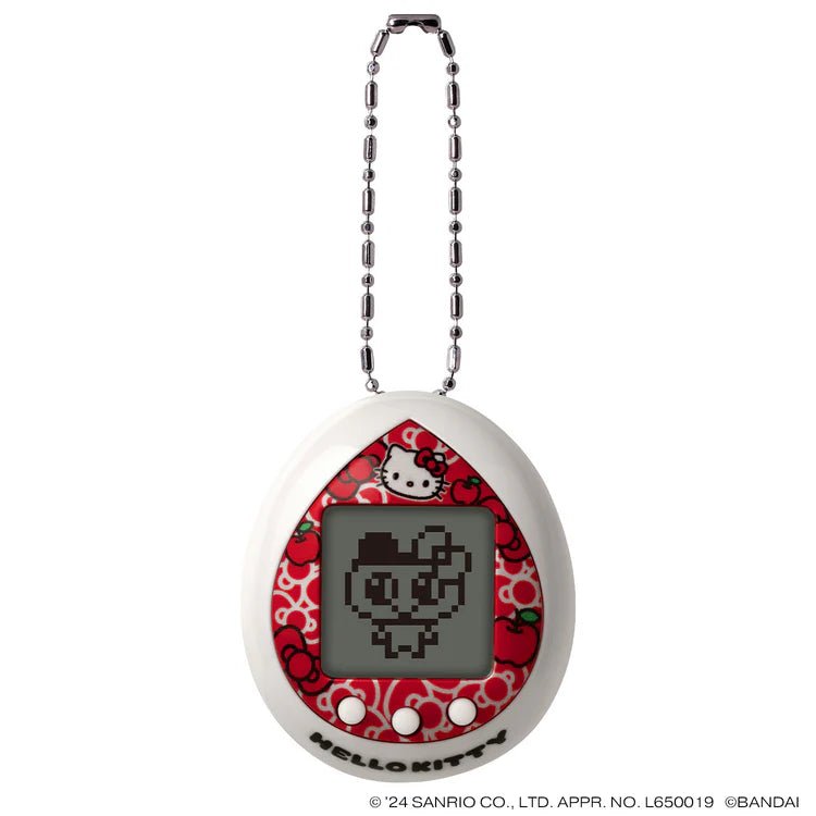 [RED] "Tamagotchi x Hello Kitty 50th Anniv." Game Keychain - Rosey’s Kawaii Shop