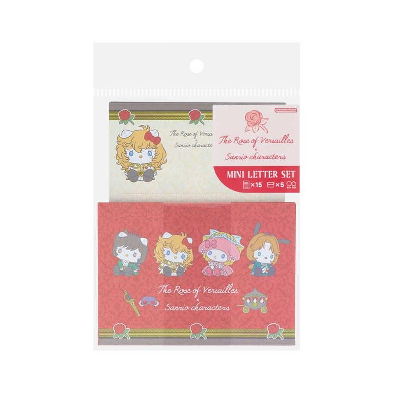 [RED] "The Rose of Versailles x Sanrio" Mini Letter Set - Rosey’s Kawaii Shop