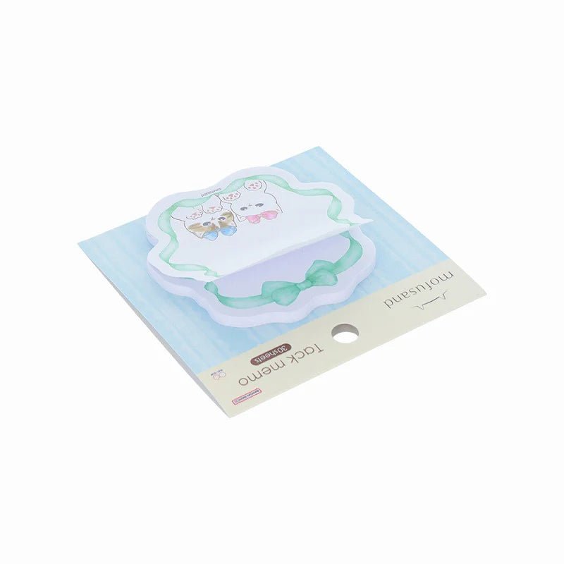 [RIBBON WREATH] "Mofusand Ribbon" Sticky Notes - Rosey’s Kawaii Shop