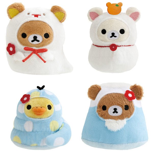 "Rilakkuma 2024 Year of the Snake" Tenori Plush - Rosey’s Kawaii Shop