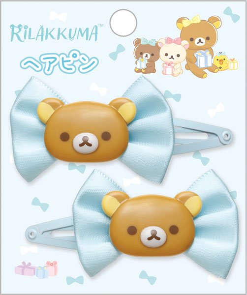 "Rilakkuma" Hair Clip Set - Rosey’s Kawaii Shop