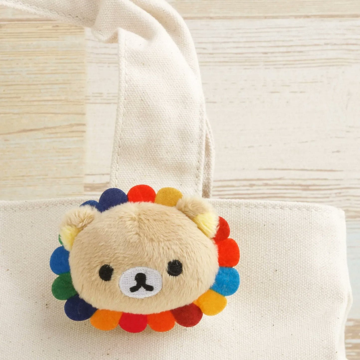 [RILAKKUMA] LIMITED "Rilakkuma Ensemble Tour" Plush BADGE - Rosey’s Kawaii Shop