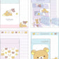 "Rilakkuma Snuggling Up to You" Letter Set - Rosey’s Kawaii Shop