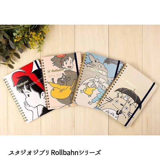 ROLLBAHN "Studio Ghibli" Spiral Pocket Notebook - Rosey’s Kawaii Shop